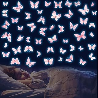 Luminous Butterfly Wall Decals