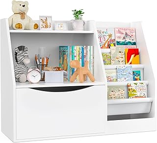 TOETOL Kids Bookshelf & Storage