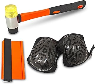 Laminate Flooring Tools, Vinyl Flooring Tools, Contour Gauge Soft Pads Mallet, Wood Laminate Flooring Tool Installation Kit (3 Flooring Set)
