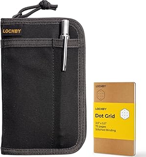 LOCHBY Waxed Canvas Pocket Journal