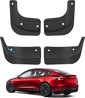Tesla 3 No-Drill Mud Flaps