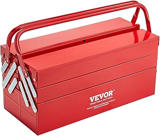 VEVOR Folding Metal Toolbox