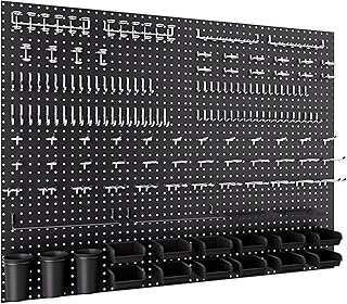 INCLY Metal Pegboard Wall Kit
