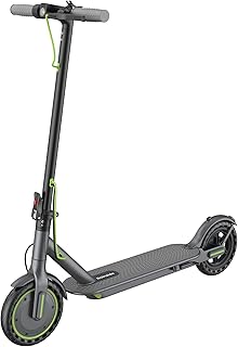 Electric Scooter - 8.5"/10'' Solid Tires, 350W/500W Motor, Up to 19-22MPH and 21-24Miles Long-Range Portable Commuting Scooter for Adults with Double Braking System and App