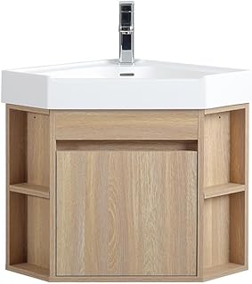 Tennant 18'' Corner Bathroom Vanity