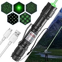 Rechargeable Green Light Flashlight