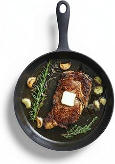 Flambo Pre-Seasoned Cast Iron Skillet