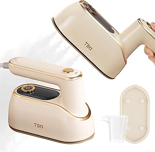 Travel Steamer for Clothes Portable Rotary Garment Iron 1200W Small Travel Steam Iron for Home, Dorm, College, 150ml Water Tank, Foldable Wrinkle Remover 120V, 1 Piece