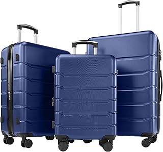 OLIXIS 3-Piece Hardside Luggage Set