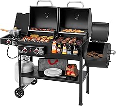 Dual Fuel Grill-Smoker Combo