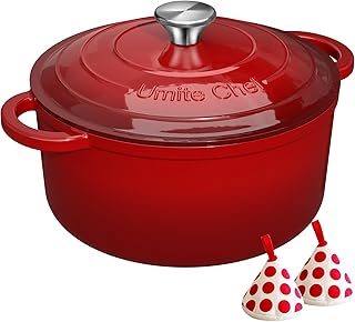 Umite Chef 5QT Enameled Dutch Oven