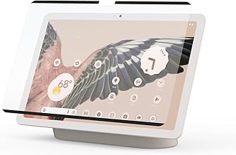 EIP Detachable Paperfeel Screen Protector for Google Pixel Tablet 2023, Reusable Nano Tech, Easy Install & Detach, Anti-glare, Draw and Sketch Like on Paper