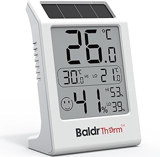 BaldrTherm Solar Indoor Hygrometer