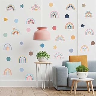 Rainbow Boho Nursery Wall Decals
