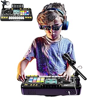 Rechargeable Kids DJ Mixer Set
