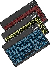 Bluetooth Keyboard, Backlight Wireless Rechargeable Keyboards for iPad Air, iPad Pro 13/12/11/10/9/8/7, iPad mini, Samsung Tablets, iPhone, Smartphone etc. - Portable Office Computer Accessories