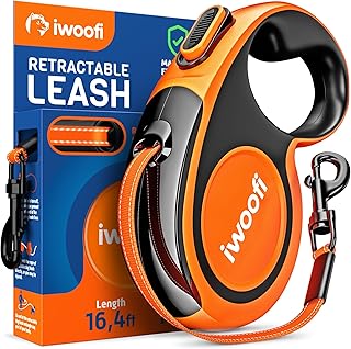 Retractable Reflective Dog Leash