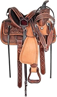 Handmade Leather Western Saddle