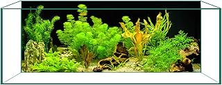Aquarium Background & Fish Tank Background &ndash; Ultra HD Static Cling, Tape-Free, Vibrant Underwater Scene for Stunning Aquarium Decorations 11.8 X 23.6 Inches