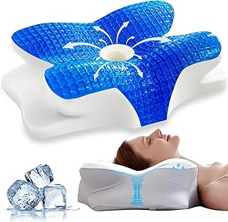 EUCIOR Ergonomic Cooling Gel Pillow