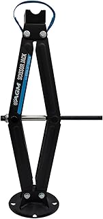 Heavy Duty Scissor Jack for Car - 2000 lbs Capacity, 26.5" Lift Height, 3/4" Hex Drive - Portable Scissor Lift Jack with Carry Handle, VersaLift Head, Wrench & Drill Adapter