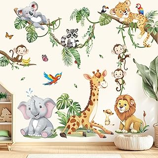 Safari Animals Wall Decals