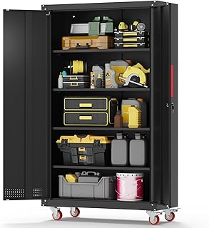 Lockable Steel Garage Cabinet