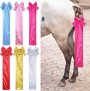 6-Pack Vibrant Horse Tail Wraps