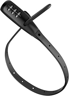 Adjustable Babyproof Lock, Easy Install on Cabinets, French Fridges, Baby Carriages, Kids&rsquo; Bikes, Helmet, Gates, Lock for Kids & Adults - French Door, Versatile Safety Solution (1 Pack Black)