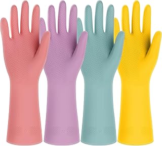 Colorful Kitchen Dishwashing Gloves