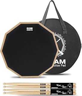GLEAM Double-Sided Drum Practice Pad