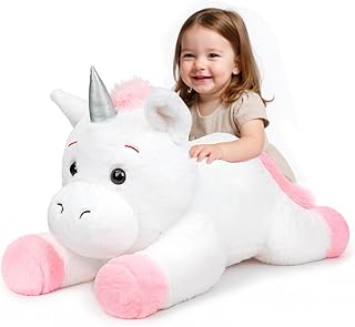 Giant Plush Unicorn Toy