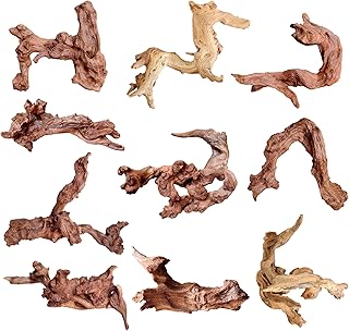 Majoywoo Mini Driftwood Aquarium Decor