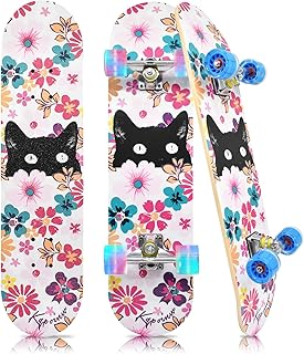 Colorful Flashing Wheel Skateboard