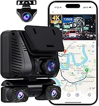 4K 360&deg; 4-Channel Dash Cam