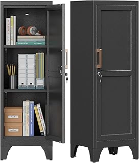 Black Metal Storage Locker