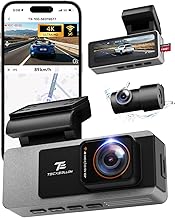 TECXLERON 4K Dual Dash Cam