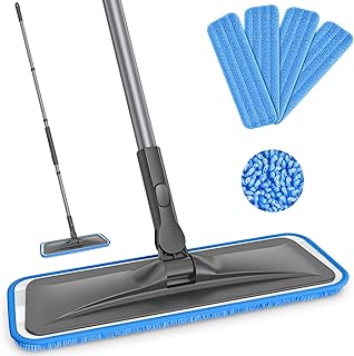 BPAWA Microfiber Flat Floor Mop