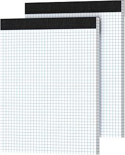 Quad Ruled Graph Paper 2-Pack