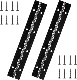 Black Heavy-Duty Piano Hinge