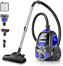 Powerful Bagless Canister Vacuum