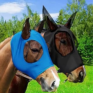Stretchy Horse Fly Mask Duo