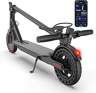 MAXSHOT Electric Scooter Adults & Big Kids, 350W Powerful Motor, Top Speed 16/19/22MPH, 12/16/21/50Miles Range, 8.5"/14" Tires Folding Commuter Escooter with Dual Suspension for Commuting, APP Control