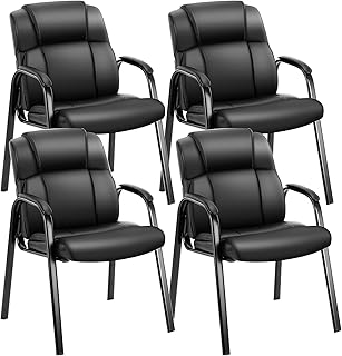 OLIXIS Leather Waiting Room Chairs