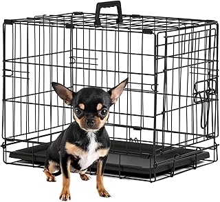 BestPet 18'' Foldable Dog Crate