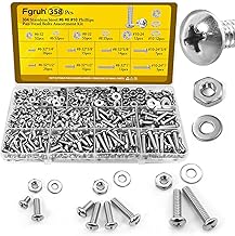 358 PCS Stainless Steel Screw Kit
