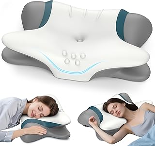 Ergonomic Cervical Relief Pillow