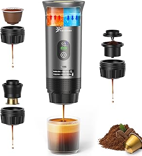 Self-Heating Portable Espresso Maker