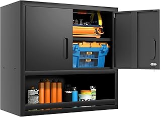 Lockable Metal Garage Cabinet