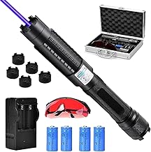 Blue Beam Rechargeable Flashlight